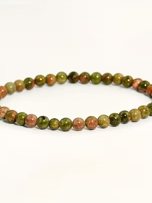 Pulsera de cuentas elastica 4 mm serpentina