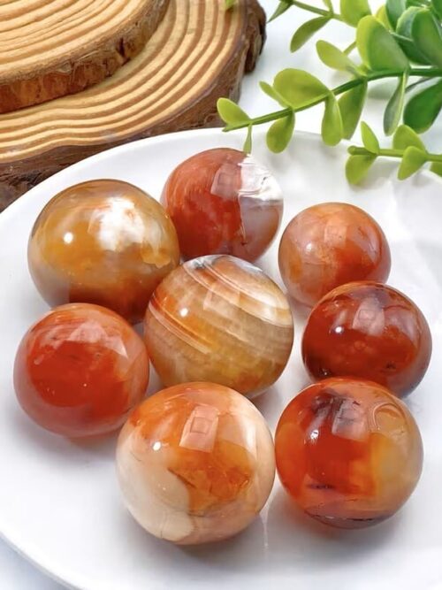 Esfera de cornalina