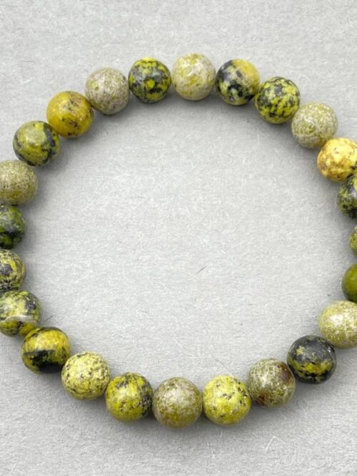 PULSERA DE CUENTAS ELÁSTICA DE 8 MM SERPENTINA