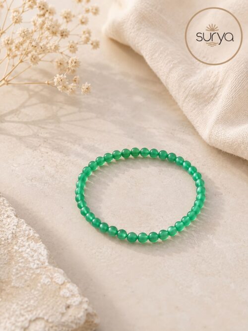PULSERA DE CUENTAS ELÁSTICA 4 MM AVENTURINA