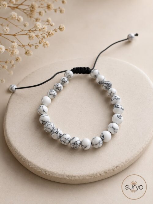 PULSERA CORDON HOWLITA AJUSTABLE