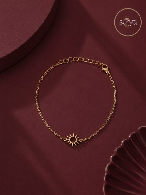 PULSERA SOL DORADO