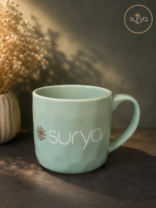 TAZA AURA MENTA - CERÁMICA VERDE MENTA