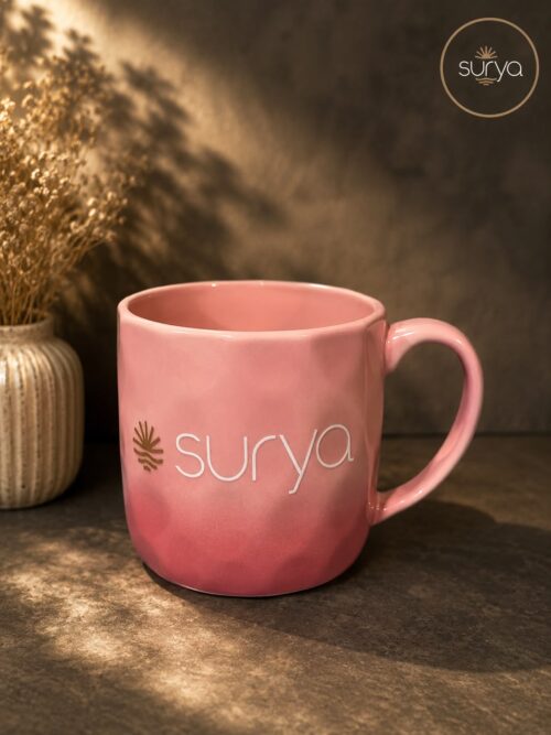 TAZA SURYA ROSE - CERÁMICA ROSA