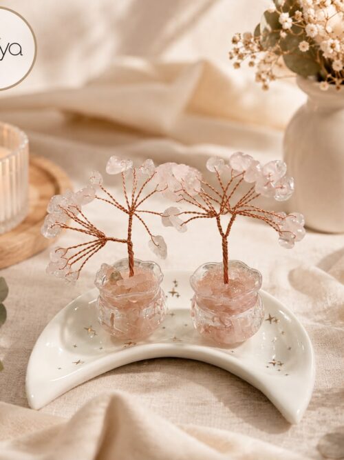ÁRBOL DE LA VIDA CUARZO ROSA