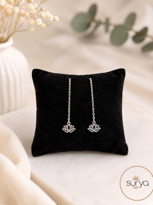 Pendientes flor de loto
