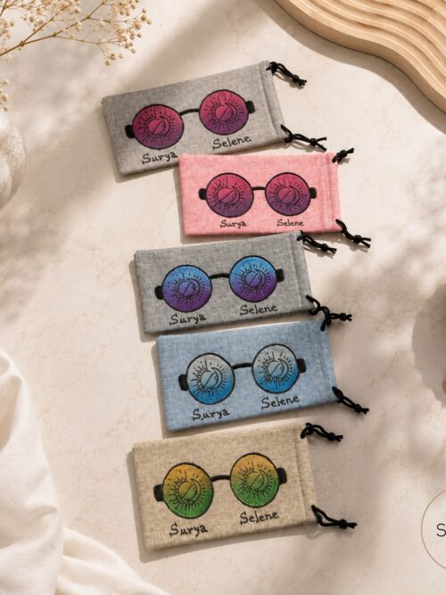 Funda Para Gafas - Diseño Gafa Circular