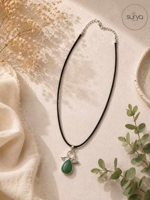 Collar angelito aventurina