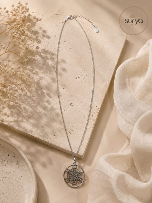 Collar metatrón plata