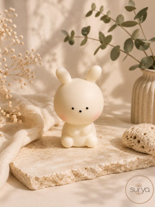 Lámpara luz nocturna figura de conejito