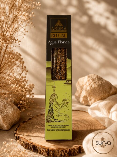 Incienso agua florida aroma ritual