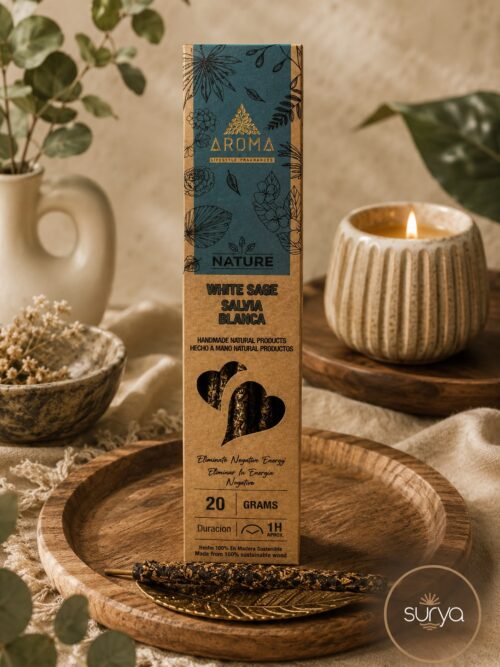 Incienso salvia blanca aroma nature