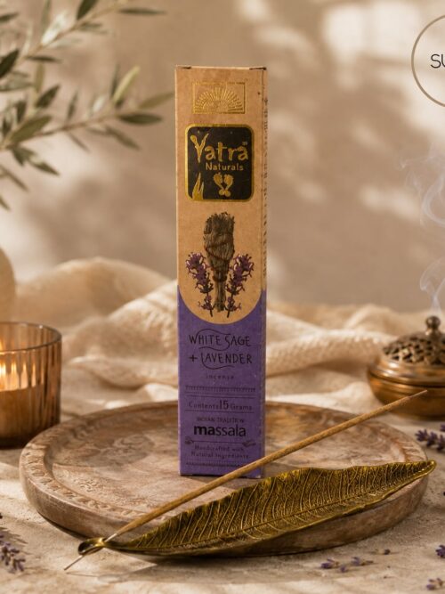 Incienso lavanda y salvia blanca natural yatra