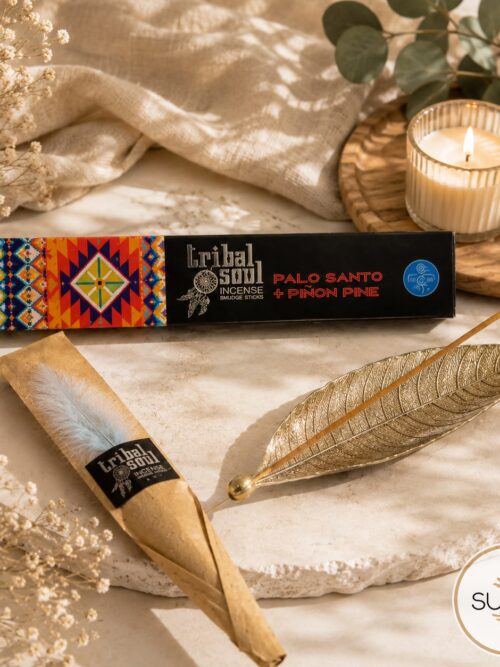 Incienso palo santo y piñon de pino tribal soul