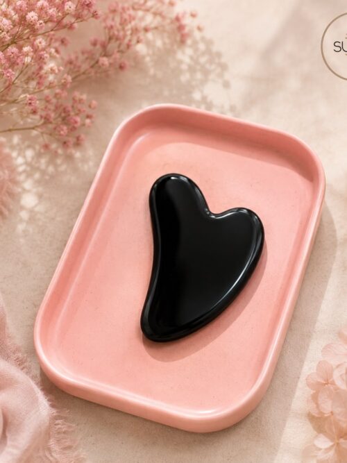 Gua sha obsidiana
