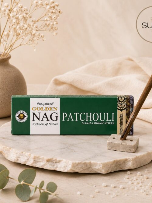 Incienso GOLDEN NAG PATCHOULI VIJAYSHREE