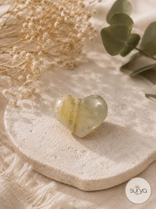 Corazón de citrino 3cm